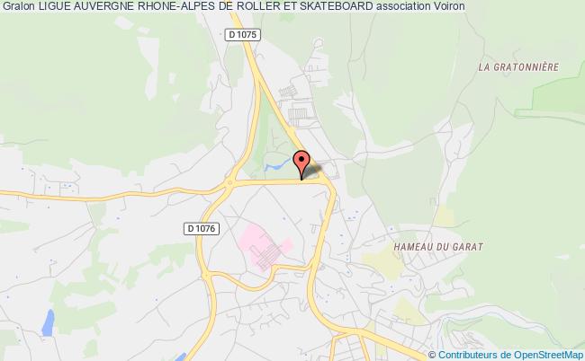 plan association Ligue Auvergne Rhone-alpes De Roller Et Skateboard Voiron