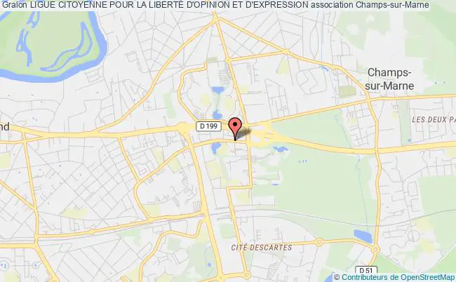 plan association Ligue Citoyenne Pour La LibertÉ D'opinion Et D'expression Champs-sur-Marne