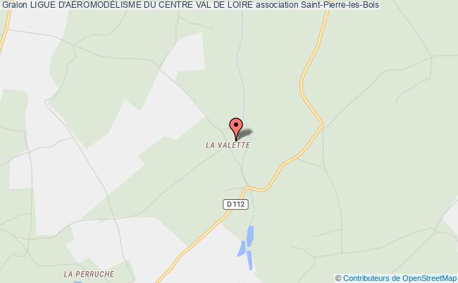 plan association Ligue D'aÉromodÉlisme Du Centre Val De Loire Saint-Pierre-les-Bois