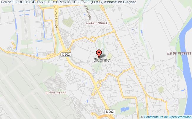 plan association Ligue D'occitanie Des Sports De Glace (losg) Blagnac
