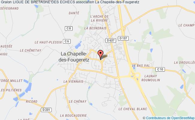 plan association Ligue De Bretagne Des Echecs Chapelle-des-Fougeretz