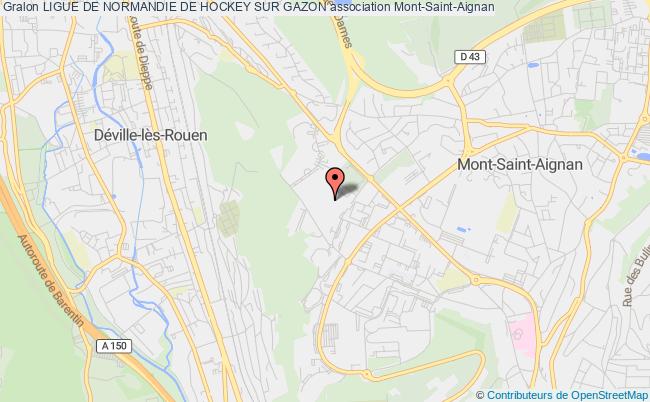 plan association Ligue De Normandie De Hockey Sur Gazon Mont-Saint-Aignan