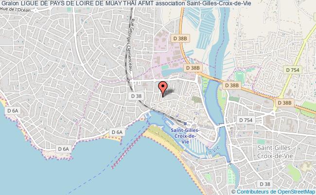 plan association Ligue De Pays De Loire De Muay ThaÏ Afmt Saint-Gilles-Croix-de-Vie