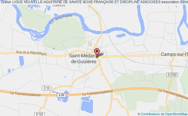 plan association Ligue Nouvelle-aquitaine De Savate Boxe FranÇaise Et Discipline AssociÉes Saint-Médard-de-Guizières