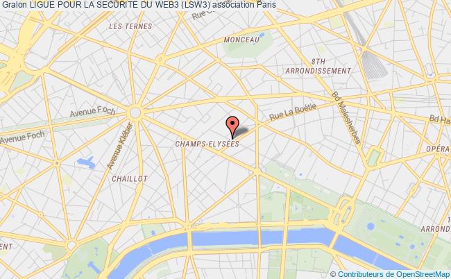 plan association Ligue Pour La Securite Du Web3 (lsw3) Paris 8e