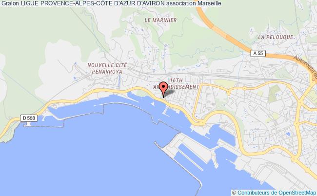 plan association Ligue Provence-alpes-cÔte D'azur D'aviron Marseille