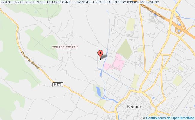 plan association Ligue Regionale Bourgogne - Franche-comte De Rugby Beaune