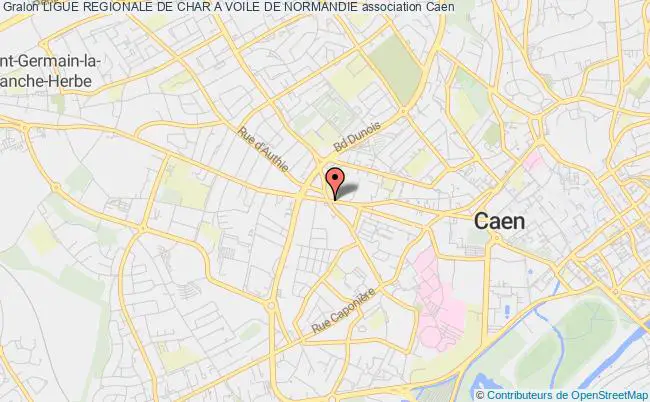 plan association Ligue Regionale De Char A Voile De Normandie Caen
