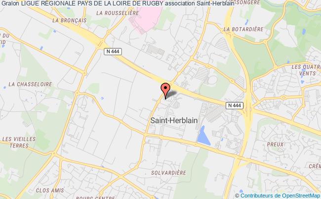 plan association Ligue RÉgionale Pays De La Loire De Rugby Saint-Herblain