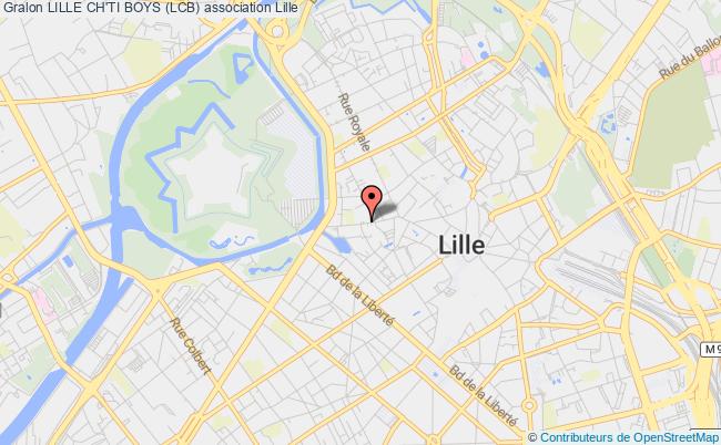 plan association Lille Ch'ti Boys (lcb) Lille