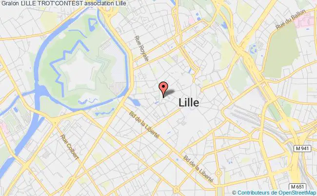 plan association Lille Trot'contest Lille
