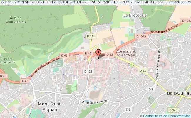 plan association L?implantologie Et La Parodontologie Au Service De L?omnipraticien (i.p.s.o.) Mont-Saint-Aignan