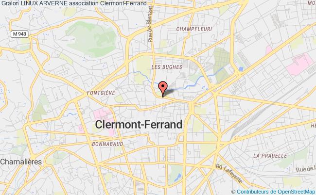 plan association Linux Arverne Clermont-Ferrand