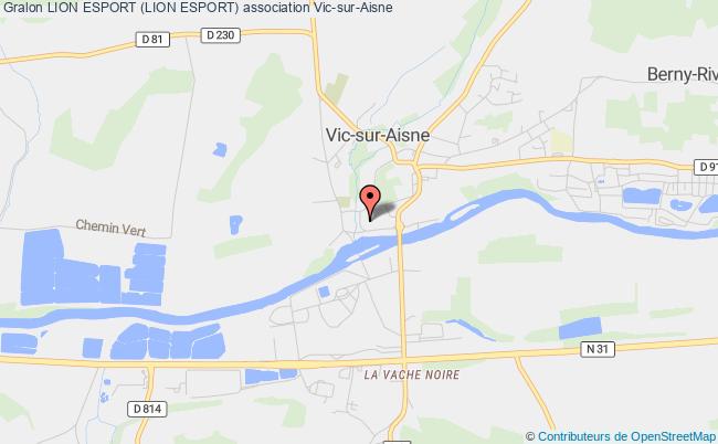 plan association Lion Esport (lion Esport) Vic-sur-Aisne