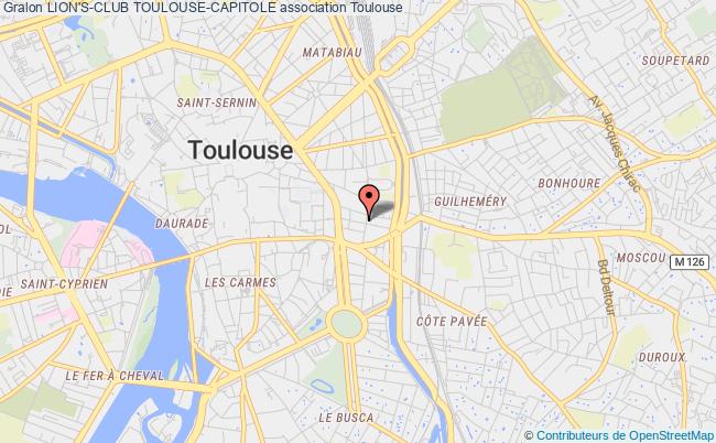plan association Lion's-club Toulouse-capitole Toulouse