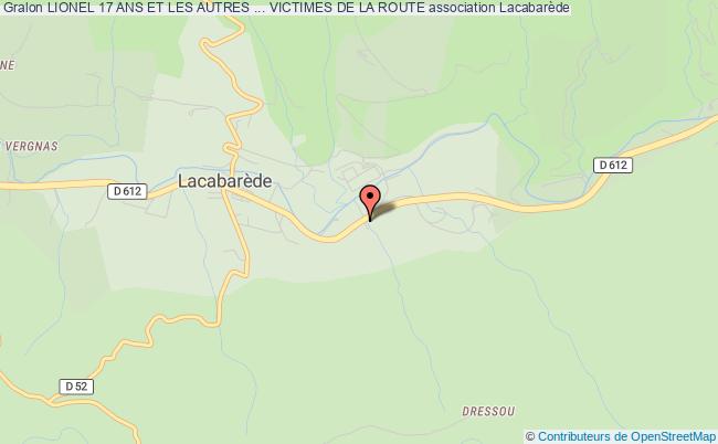 LIONEL 17 ANS ET LES AUTRES ... VICTIMES DE LA ROUTE