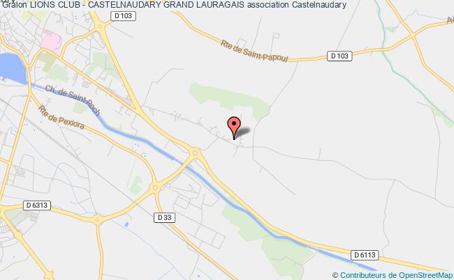 plan association Lions Club - Castelnaudary Grand Lauragais Castelnaudary