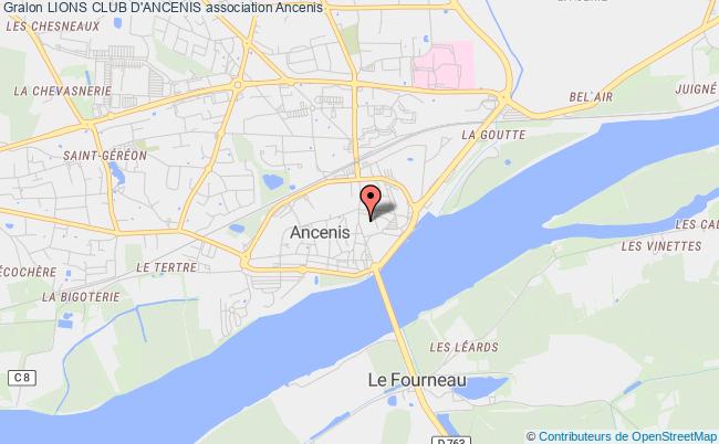 plan association Lions Club D'ancenis Ancenis-Saint-Géréon