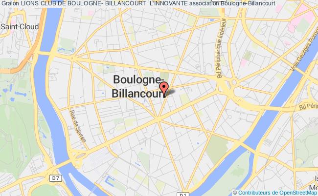 LIONS CLUB DE BOULOGNE- BILLANCOURT  L'INNOVANTE