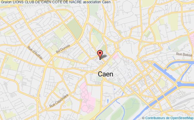 plan association Lions Club De Caen Cote De Nacre Caen