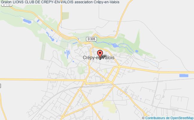 plan association Lions Club De Crepy-en-valois Crépy-en-Valois