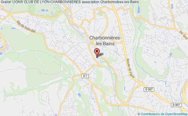 plan association Lions Club De Lyon-charbonnieres Charbonnières-les-Bains