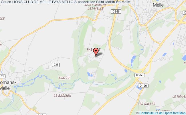plan association Lions Club De Melle-pays Mellois Saint-Martin-lès-Melle