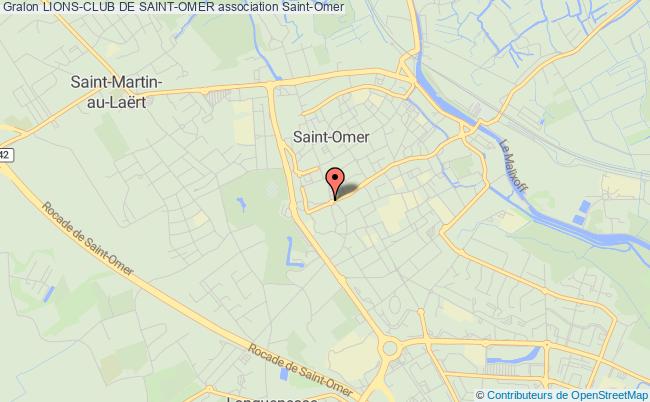 plan association Lions-club De Saint-omer Saint-Omer