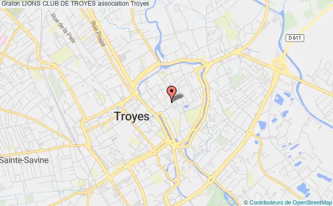 plan association Lions Club De Troyes Troyes