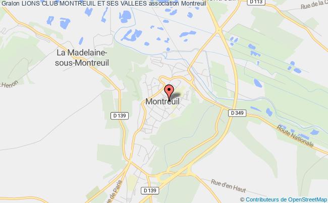 plan association Lions Club Montreuil Et Ses Vallees Saint-Aubin