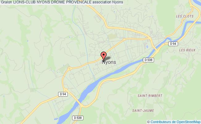 LIONS-CLUB NYONS DROME PROVENCALE