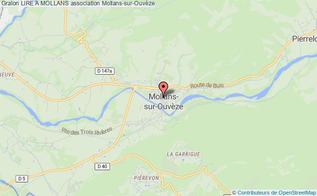 plan association Lire A Mollans Mollans-sur-Ouvèze