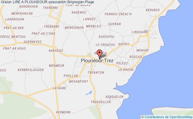 plan association Lire A Plouneour Plouneour-Brignogan-Plages