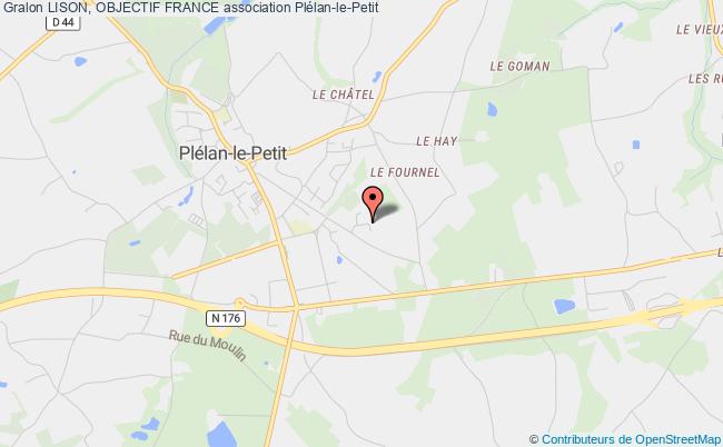 plan association Lison, Objectif France Plélan-le-Petit