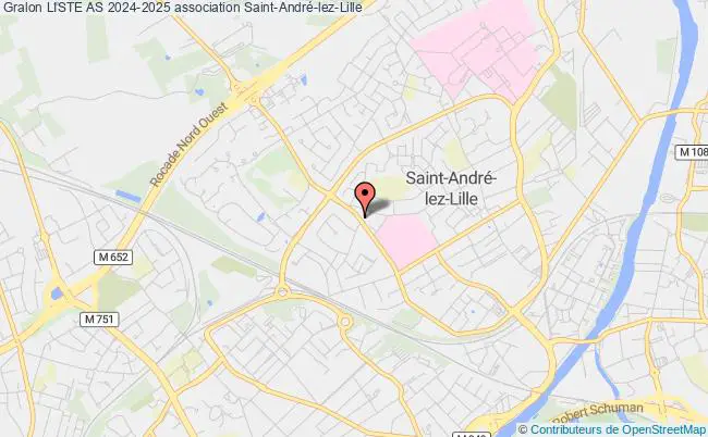 plan association Liste As 2024-2025 Saint-André-lez-Lille