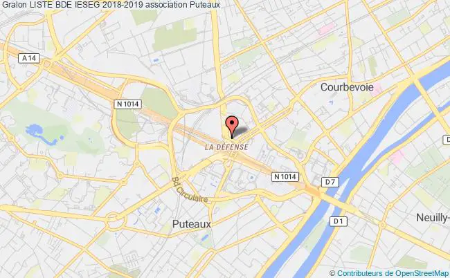 plan association Liste Bde Ieseg 2018-2019 Puteaux