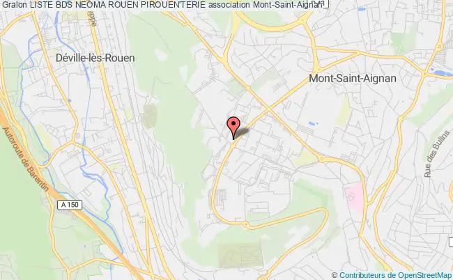 plan association Liste Bds Neoma Rouen Pirouen'terie Mont-Saint-Aignan