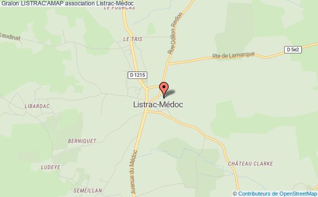 plan association Listrac'amap Listrac-Médoc
