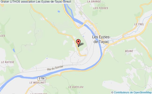 plan association Lithos Les Eyzies-de-Tayac-Sireuil