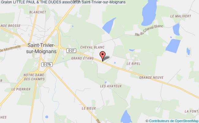 plan association Little Paul & The Dudes Saint-Trivier-sur-Moignans
