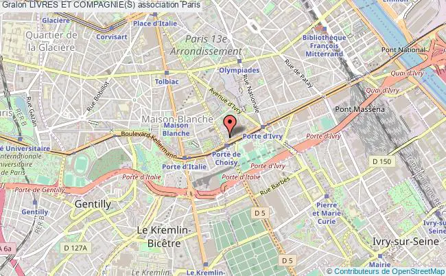 plan association Livres Et Compagnie(s) Paris