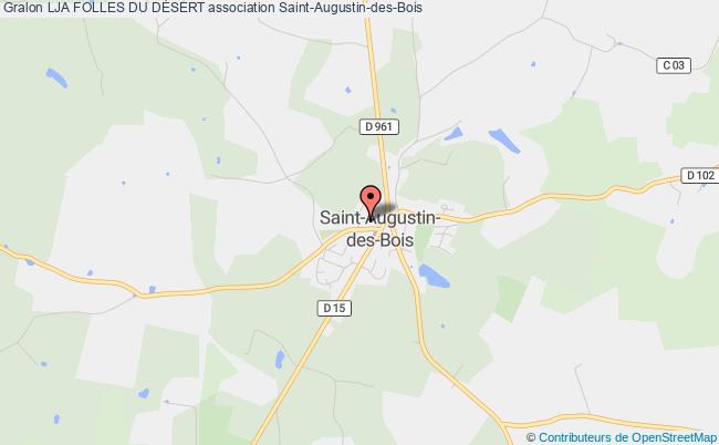 plan association Lja Folles Du DÉsert Saint-Augustin-des-Bois