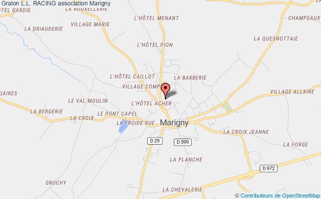 plan association L.l. Racing Marigny-Le-Lozon