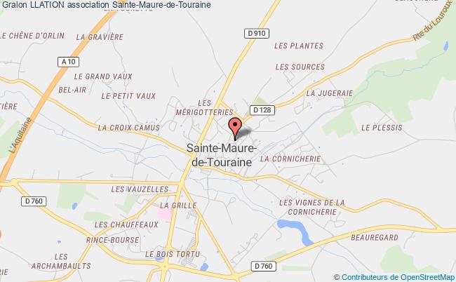 plan association Llation Sainte-Maure-de-Touraine