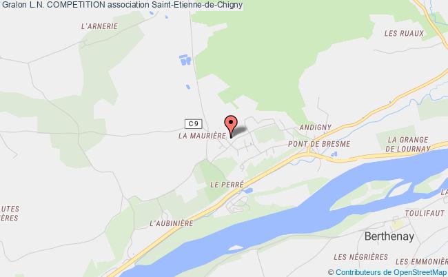 plan association L.n. Competition Saint-Étienne-de-Chigny