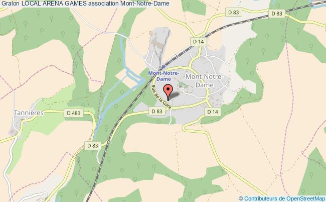 plan association Local Arena Games Mont-Notre-Dame