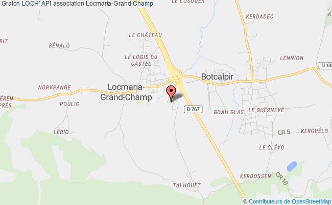plan association Loch' Api Locmaria-Grand-Champ