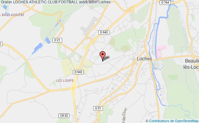 plan association Loches Athletic Club Football Loches