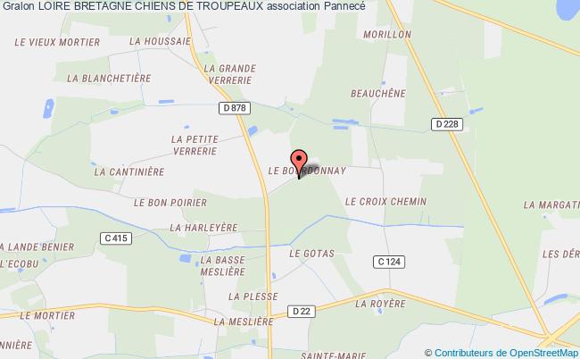 plan association Loire Bretagne Chiens De Troupeaux Pannecé