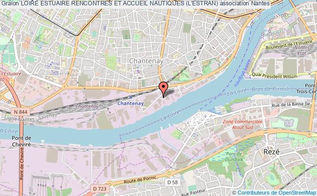plan association Loire Estuaire Rencontres Et Accueil Nautiques (l'estran) Nantes